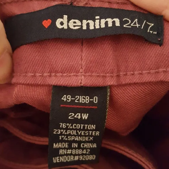❤ NWOT Woman's Mauve Jeans Size 24W ❤