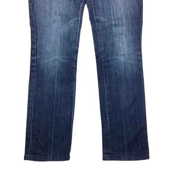7 For All Mankind Straight Leg Jeans Blue