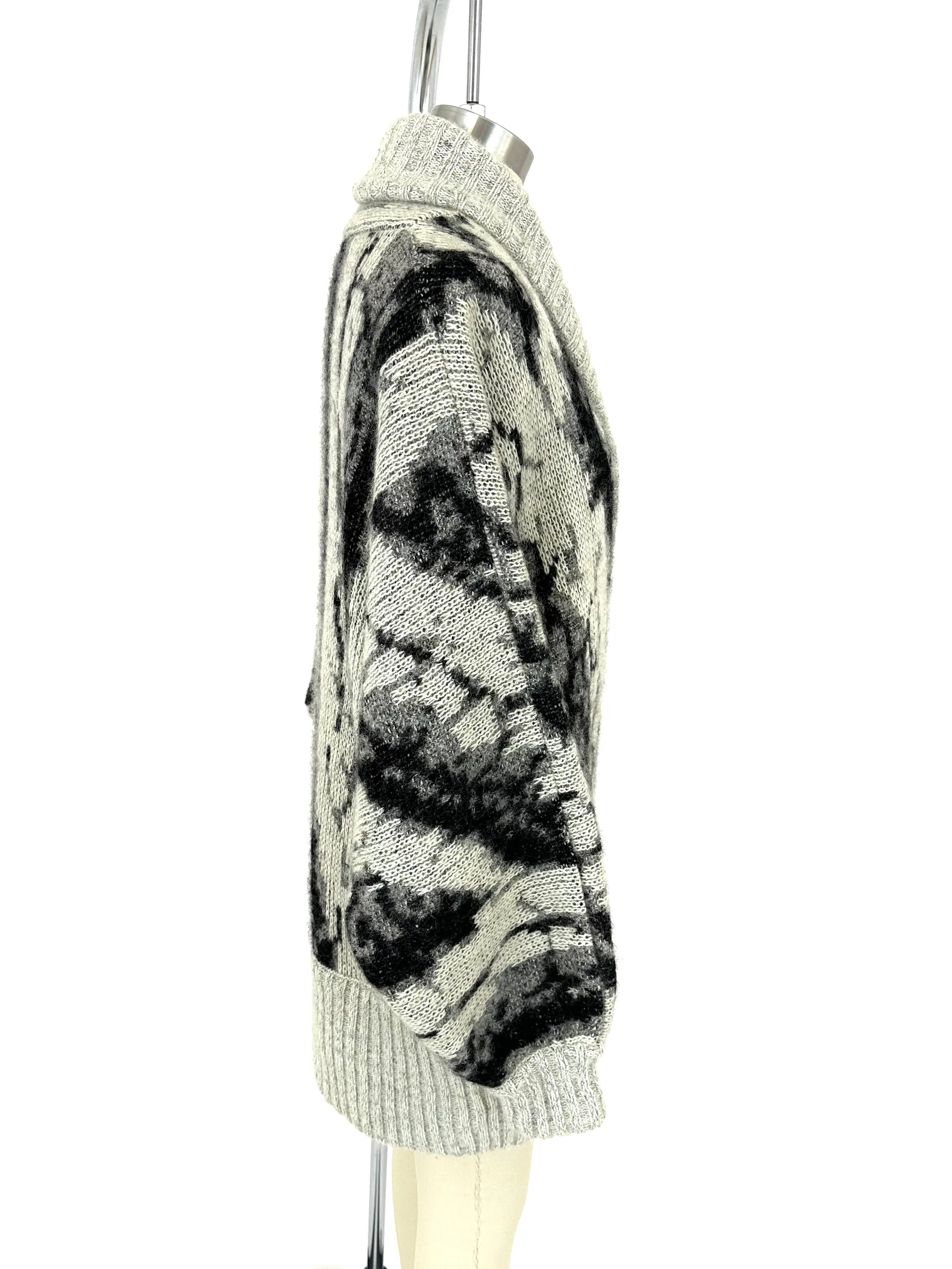 90s Mohair Intarsia Cardigan