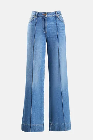 ABATI LIGHT BLUE WIDE JEANS