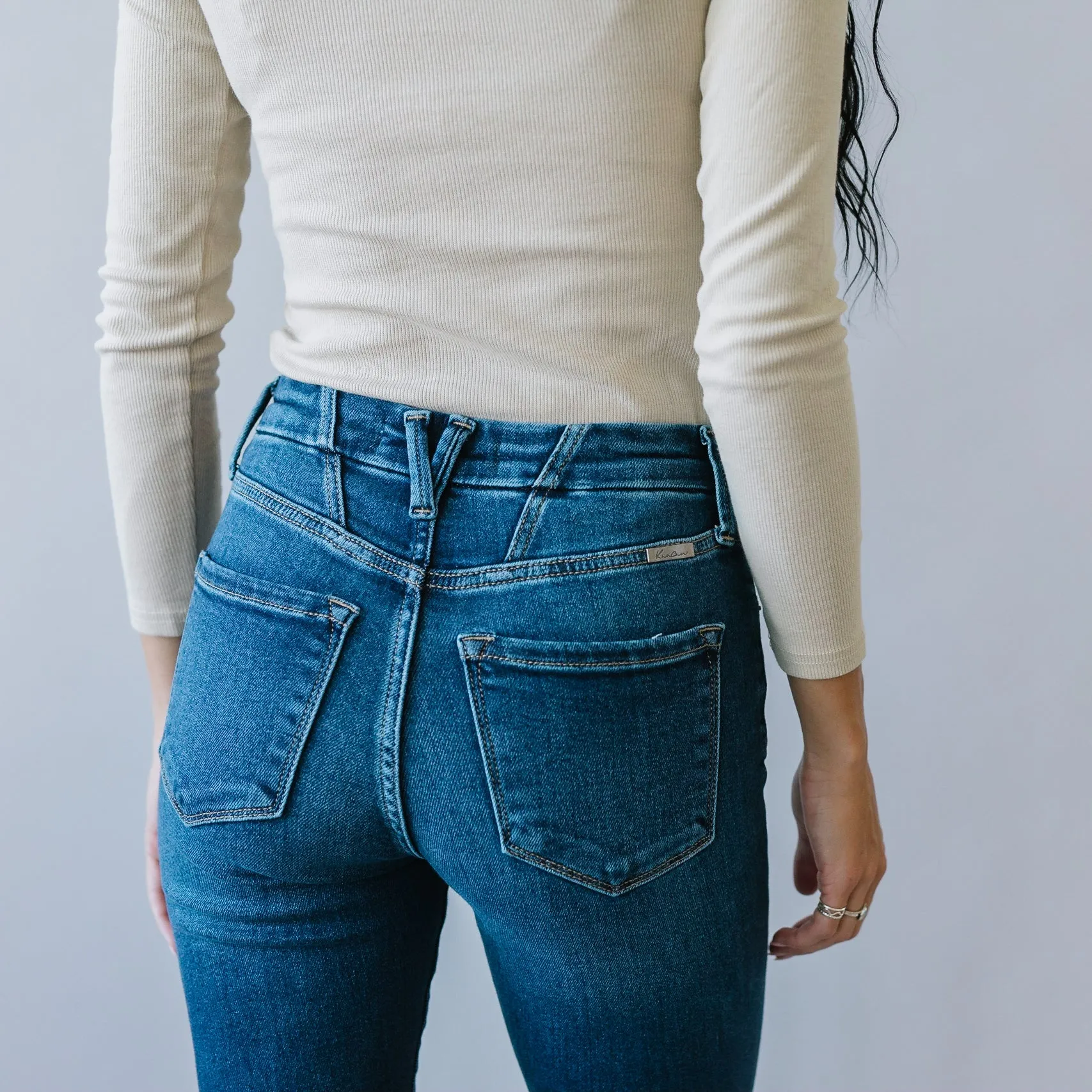 Abbey Road Super Flare Jeans by Kancan