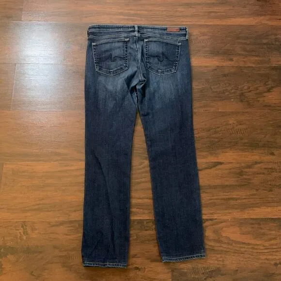 Adriano Goldschmied dark wash The Aubrey skinny straight jeans size 32