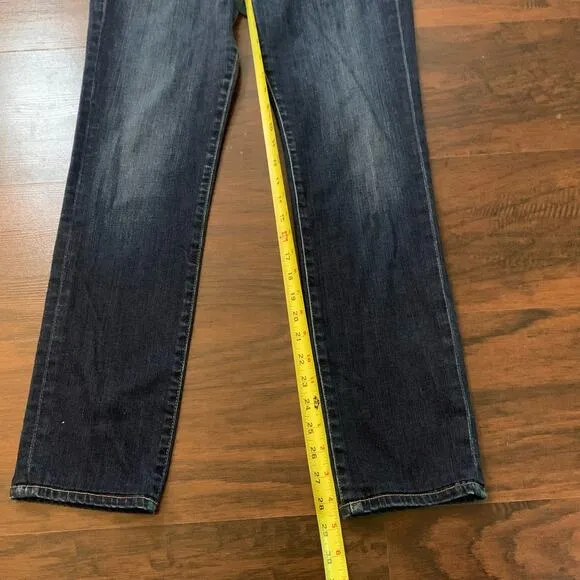 Adriano Goldschmied dark wash The Aubrey skinny straight jeans size 32
