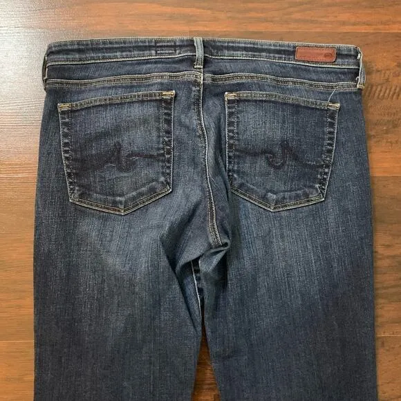 Adriano Goldschmied dark wash The Aubrey skinny straight jeans size 32