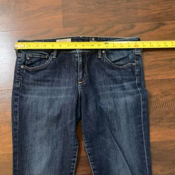 Adriano Goldschmied dark wash The Aubrey skinny straight jeans size 32