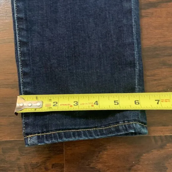 Adriano Goldschmied dark wash The Aubrey skinny straight jeans size 32
