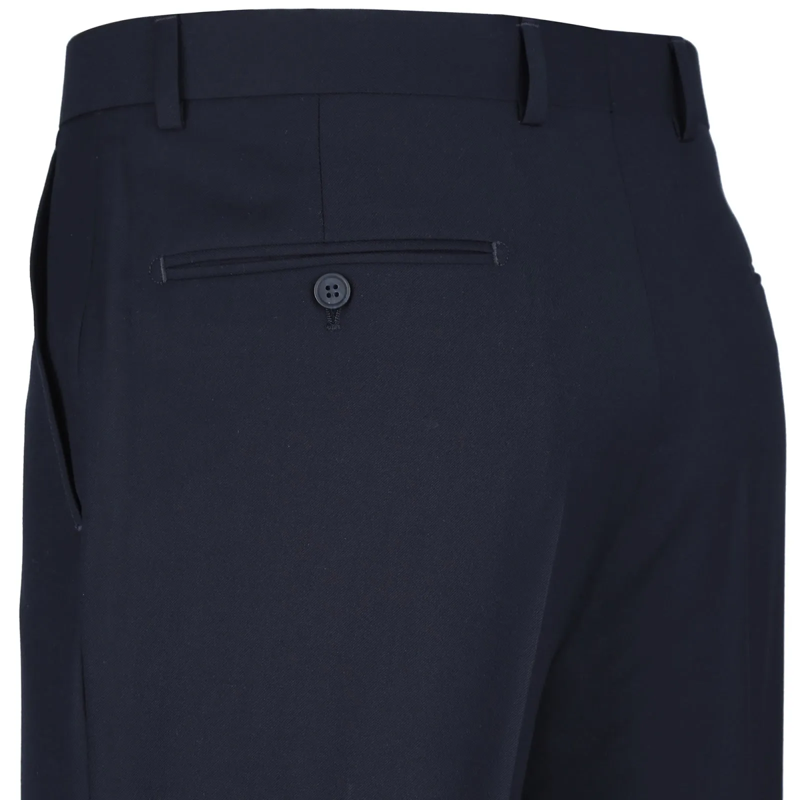 Alessandro Vitello by Renoir Dark Navy 2-Piece Classic Fit Single Breasted Notch Lapel Suit 201-2