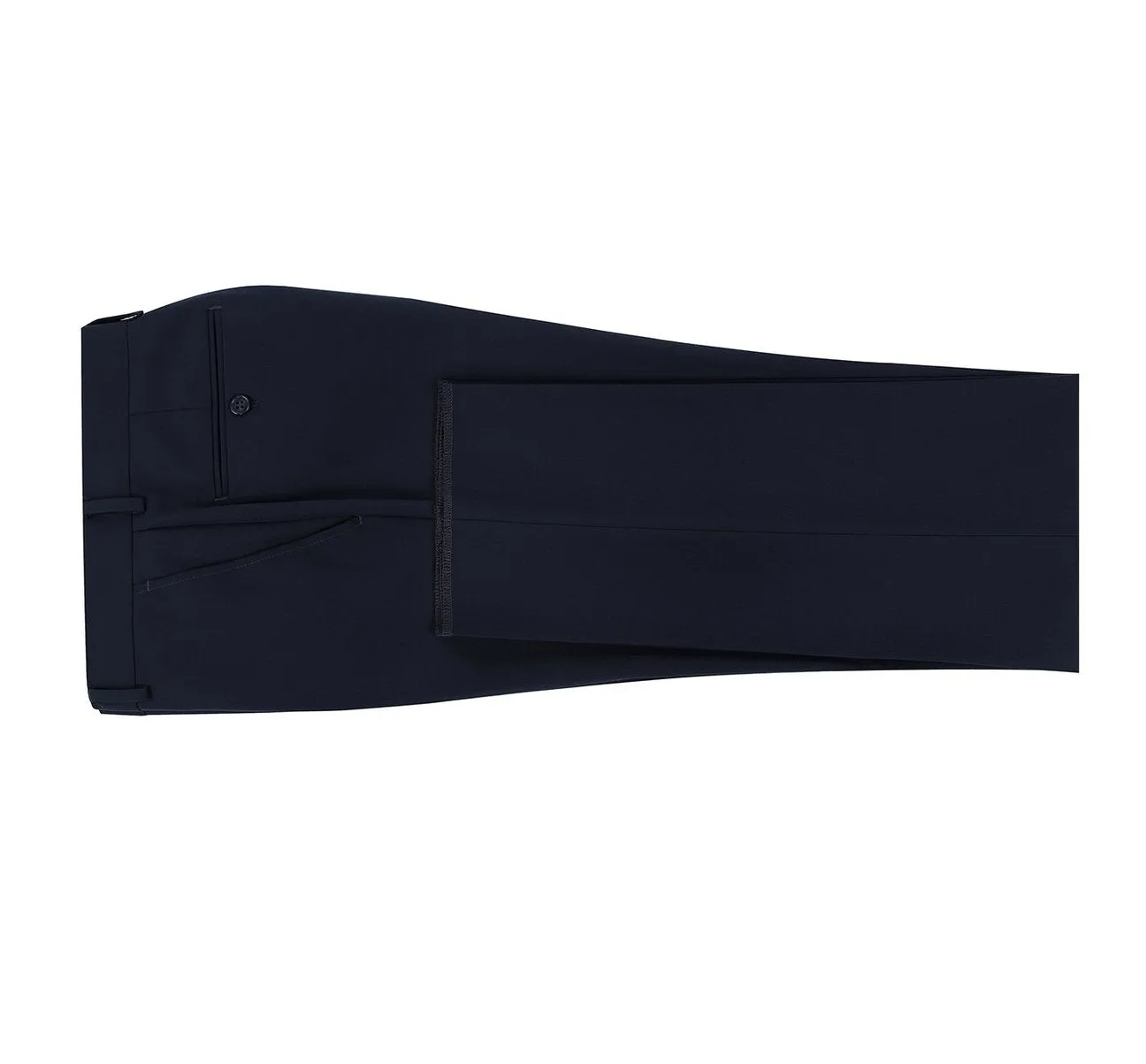 Alessandro Vitello by Renoir Dark Navy Classic Fit Flat Front Suit Separate Pants 201-2