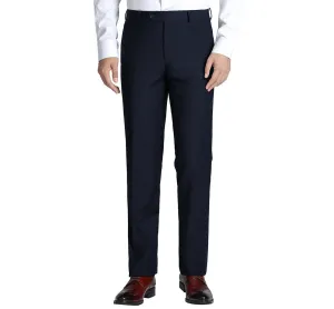 Alessandro Vitello by Renoir Dark Navy Classic Fit Flat Front Suit Separate Pants 201-2
