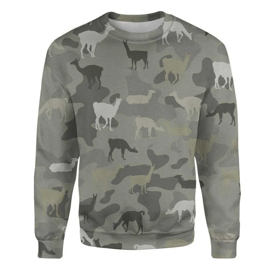 Alpaca - Camo - Premium Sweatshirt