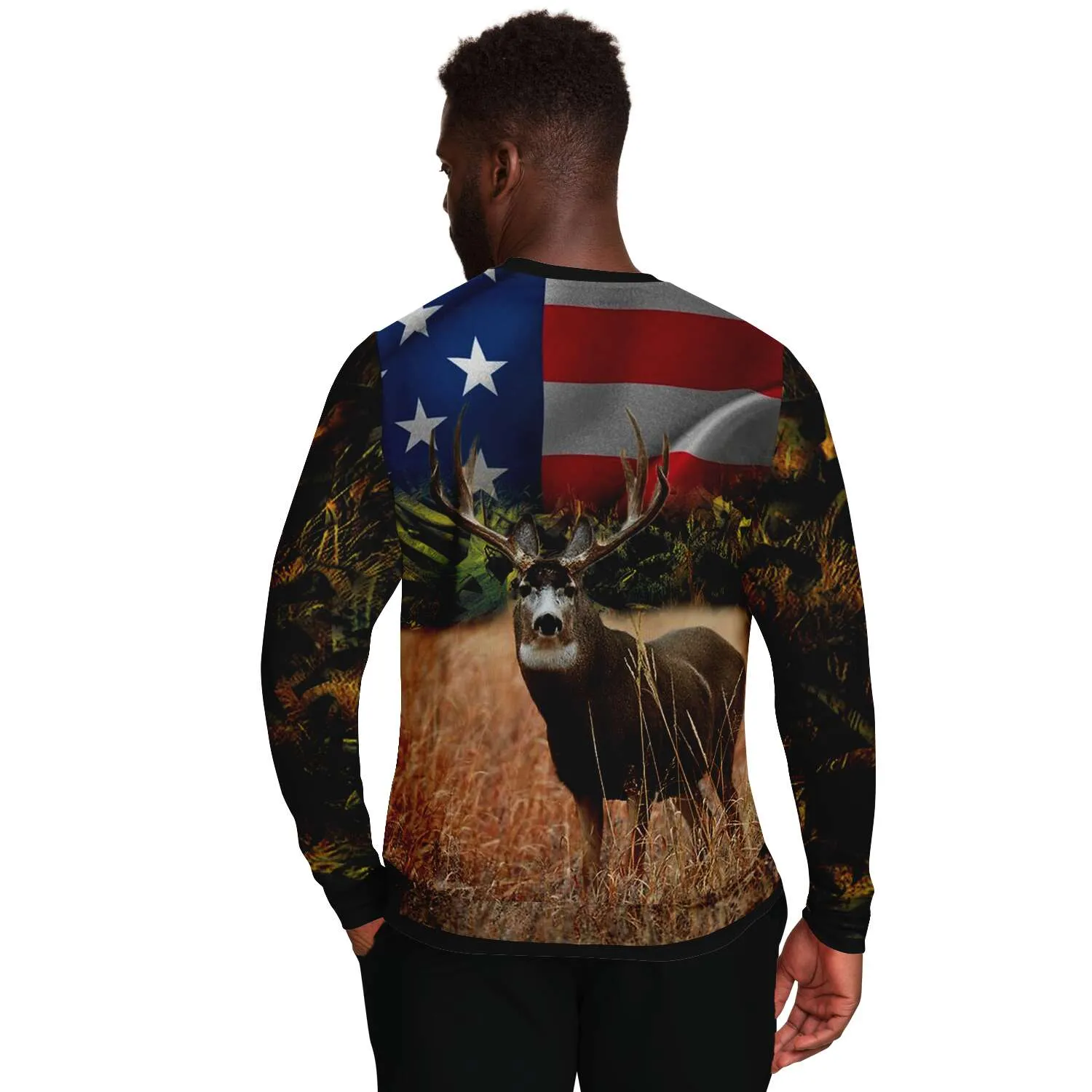 American Amazing Deer Sweat shirt-2021