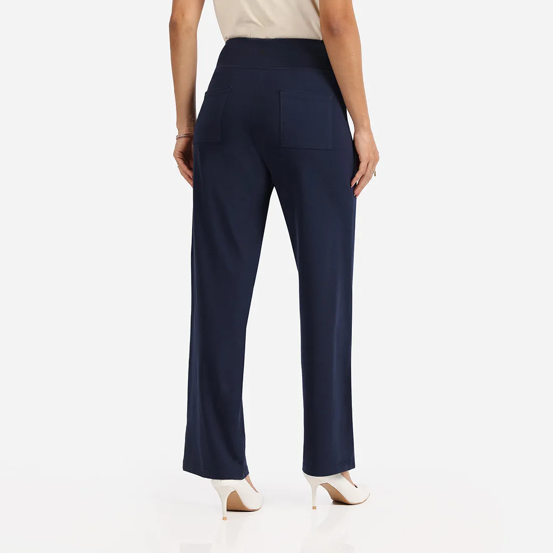 AM:PM Air Wide Trousers - Cotton Tall