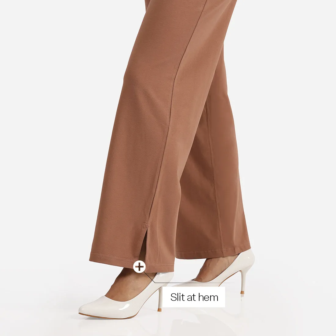 AM:PM Air Wide Trousers - Cotton Tall
