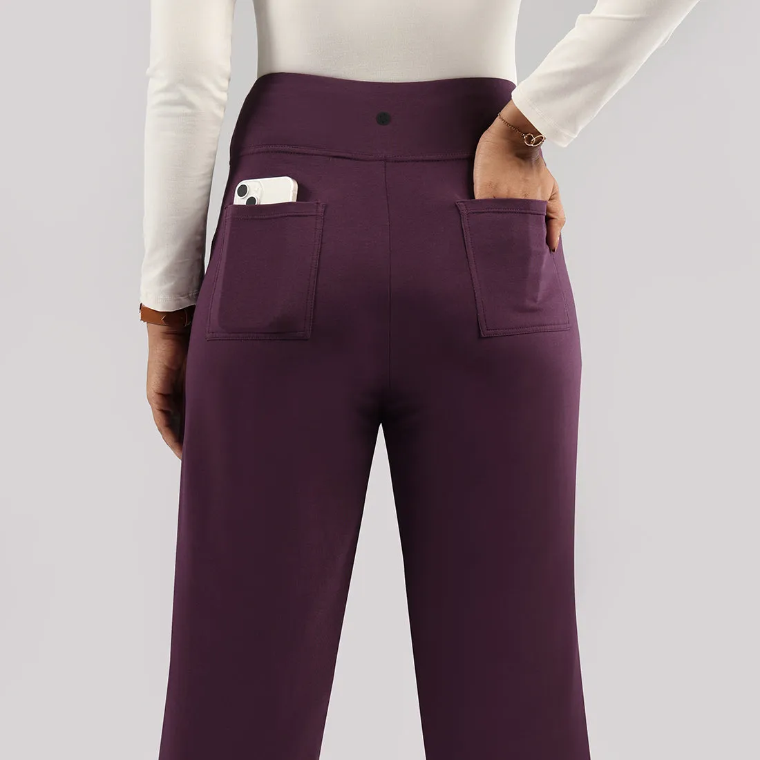 AM:PM Air Wide Trousers - Cotton Tall