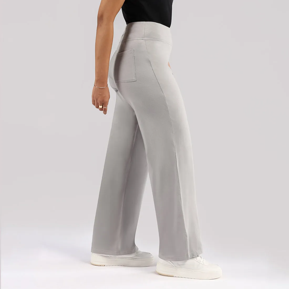 AM:PM Air Wide Trousers - Cotton Tall
