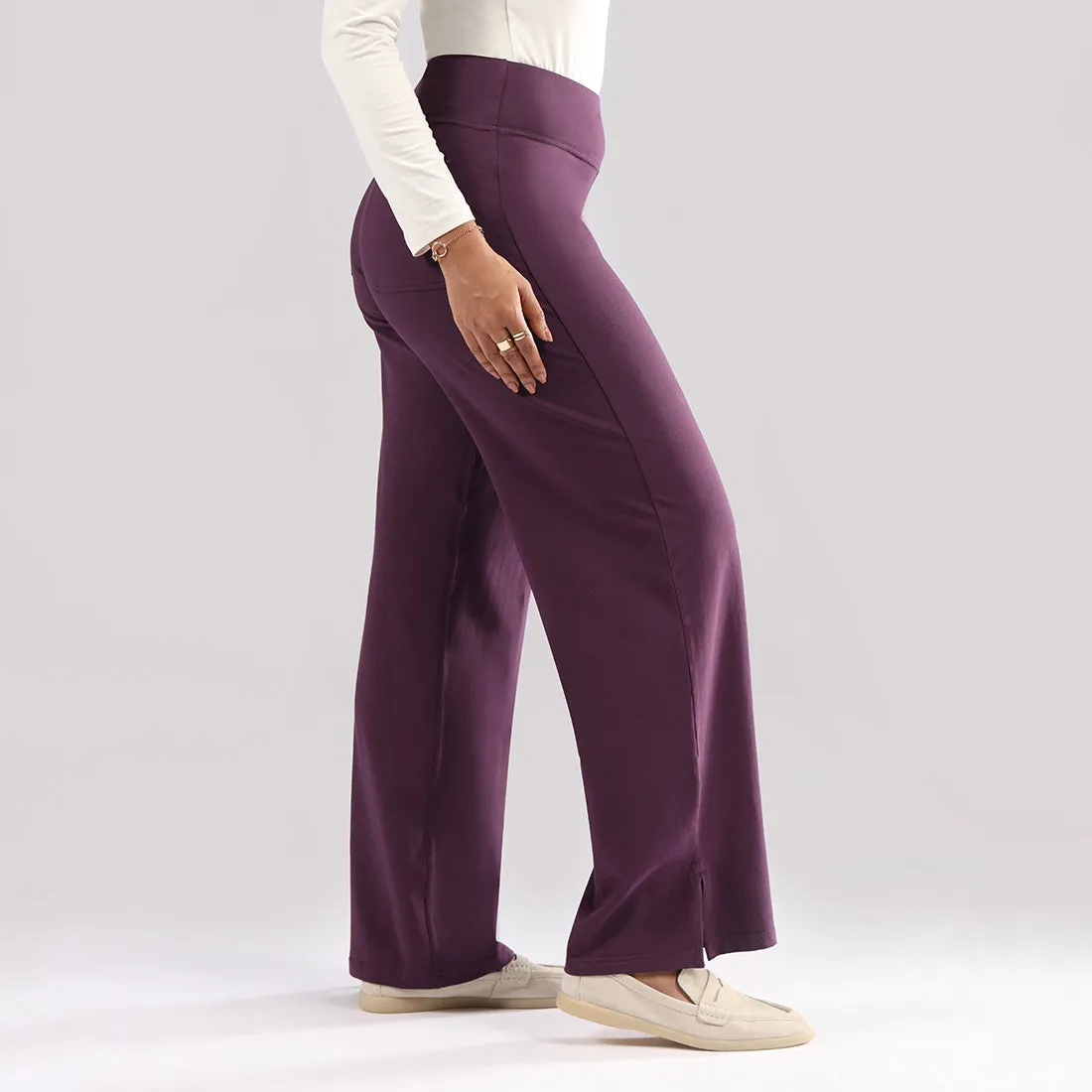 AM:PM Air Wide Trousers - Cotton Tall