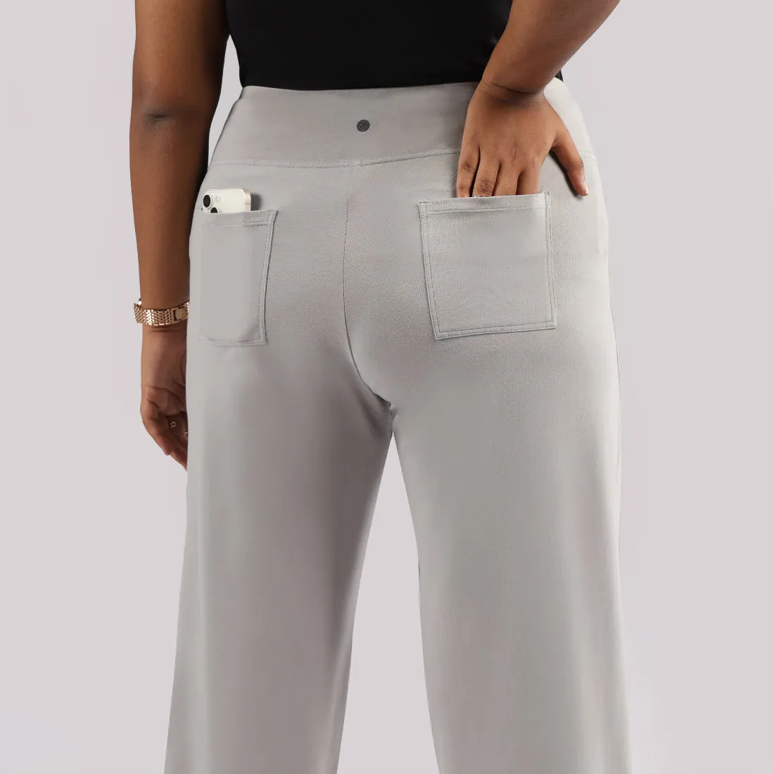 AM:PM Air Wide Trousers - Cotton Tall