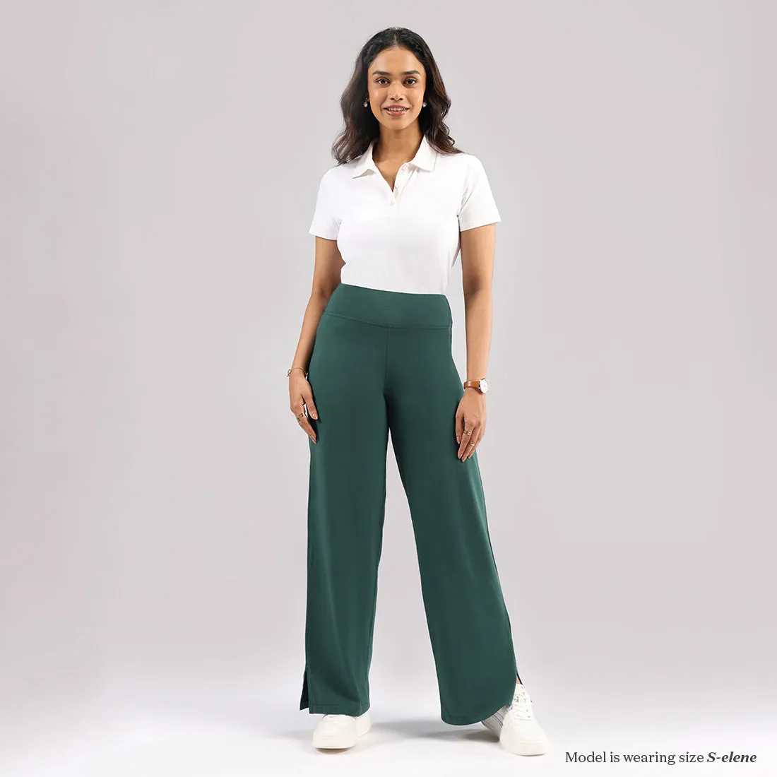 AM:PM Air Wide Trousers - Cotton Tall