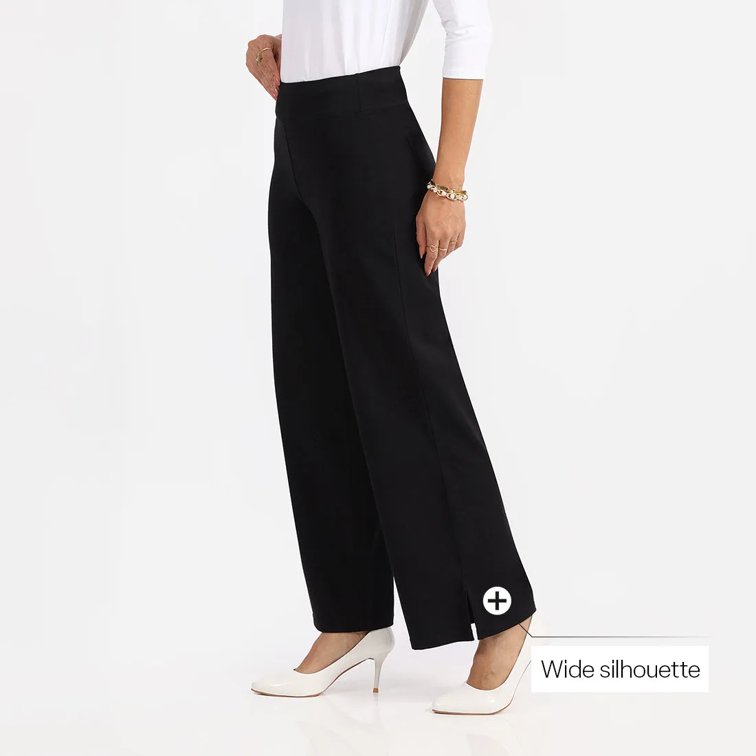 AM:PM Air Wide Trousers - Cotton Tall