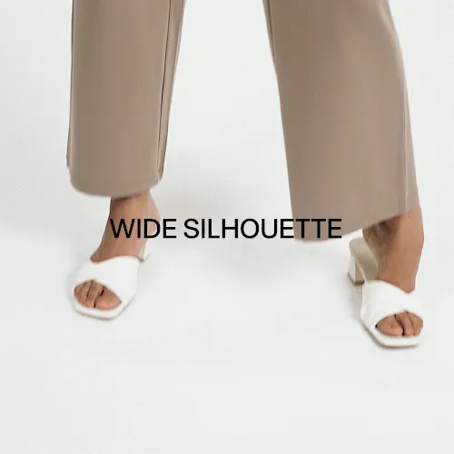 AM:PM Air Wide Trousers - Cotton Tall