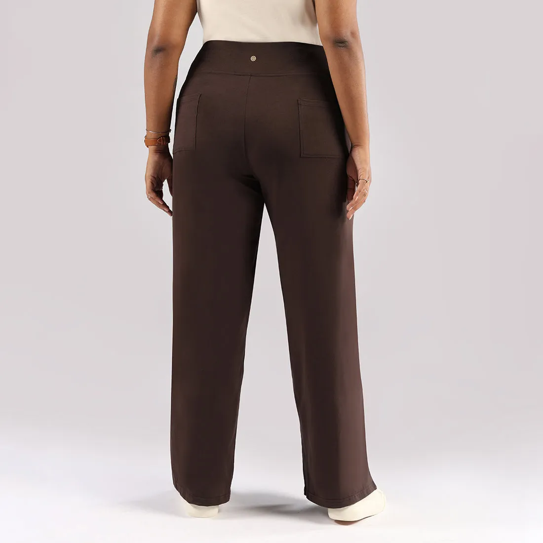 AM:PM Air Wide Trousers - Cotton Tall