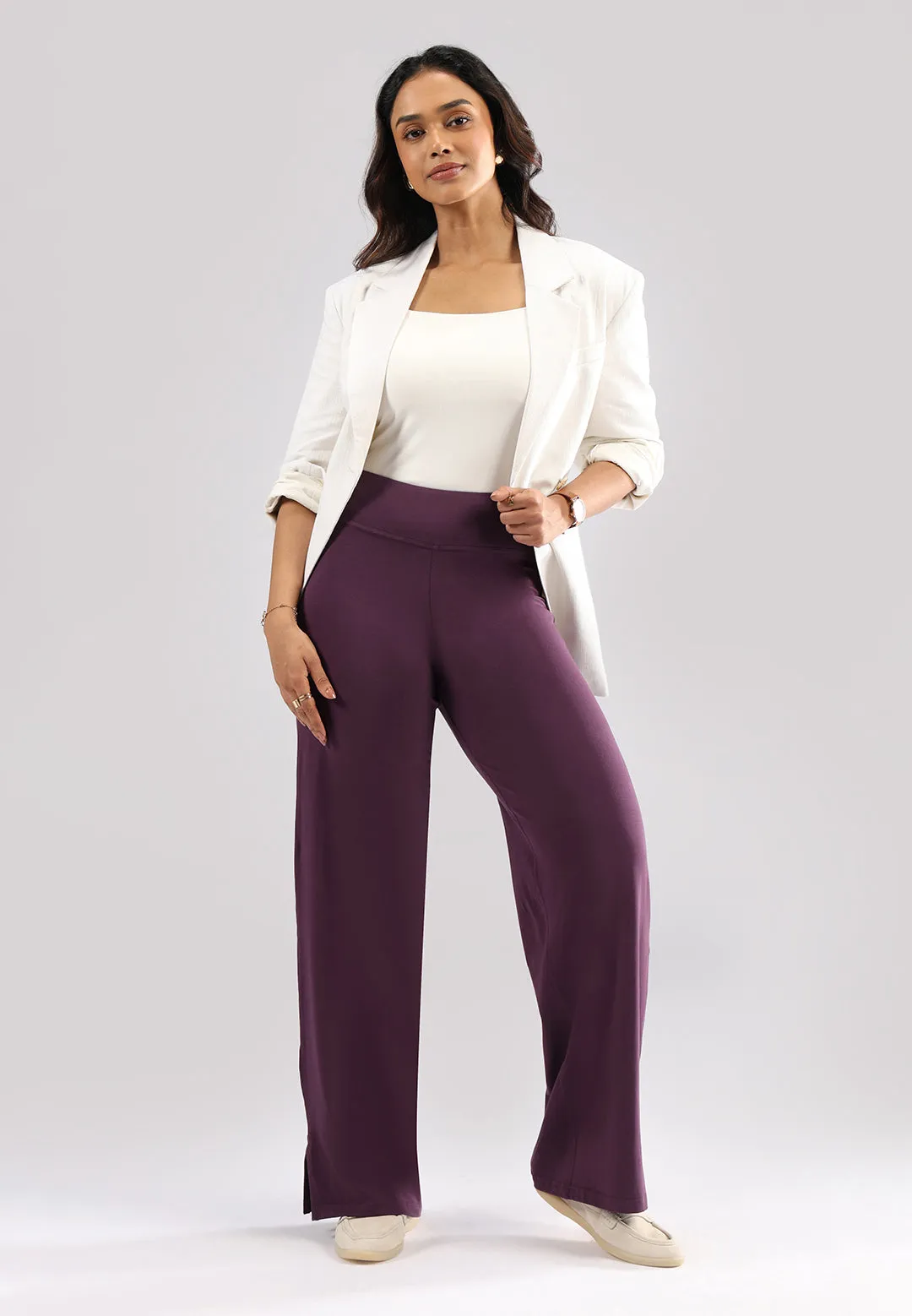 AM:PM Air Wide Trousers - Cotton Tall