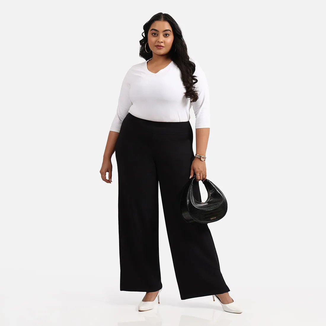 AM:PM Air Wide Trousers - Cotton Tall