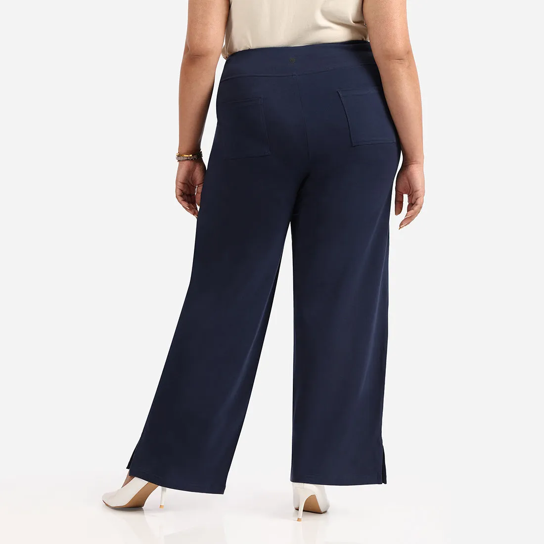 AM:PM Air Wide Trousers - Cotton Tall