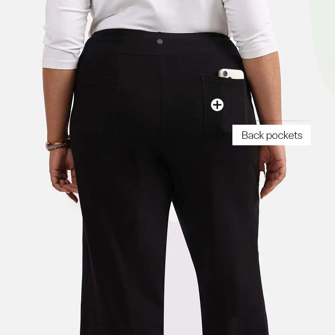 AM:PM Air Wide Trousers - Cotton Tall