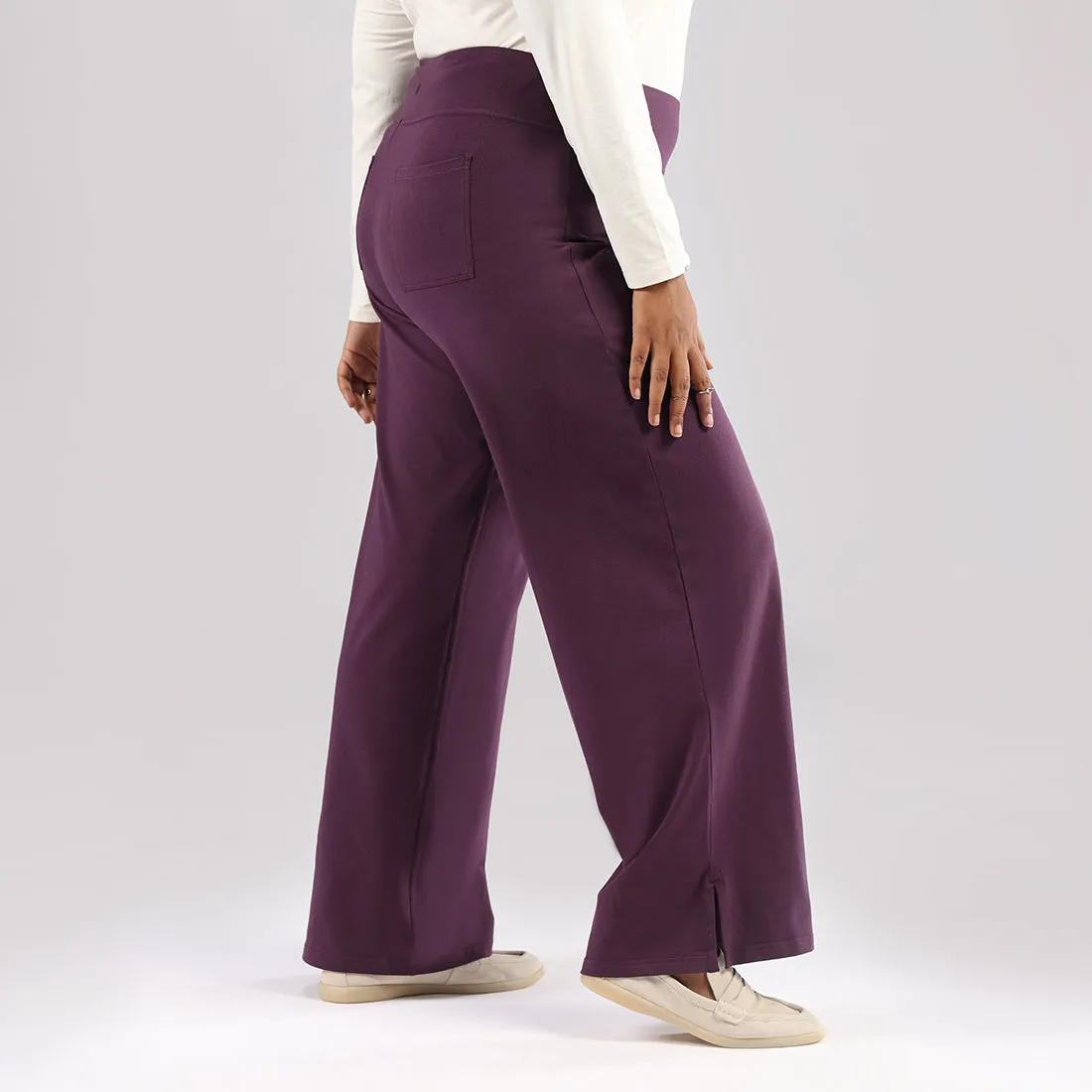 AM:PM Air Wide Trousers - Cotton Tall