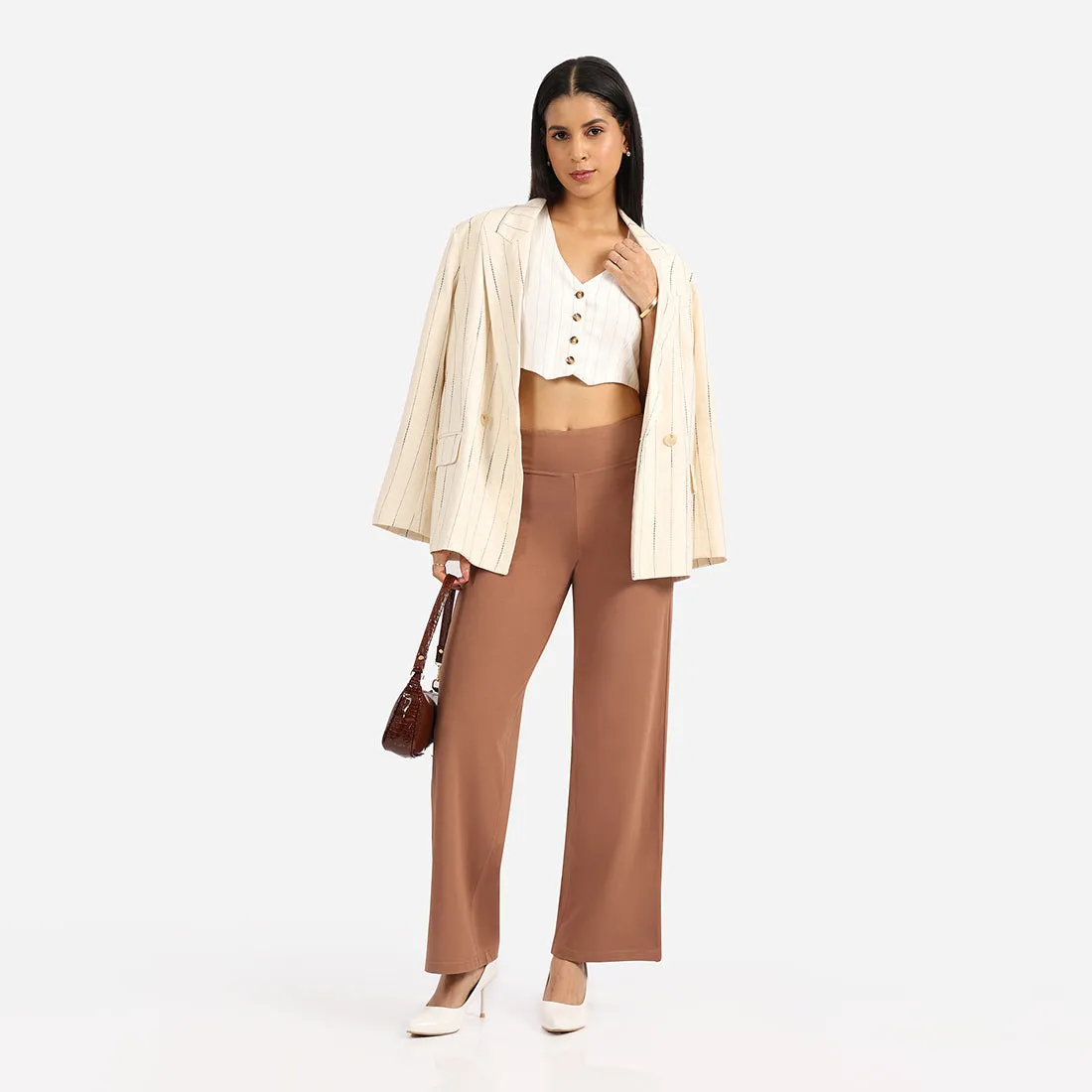 AM:PM Air Wide Trousers - Cotton Tall