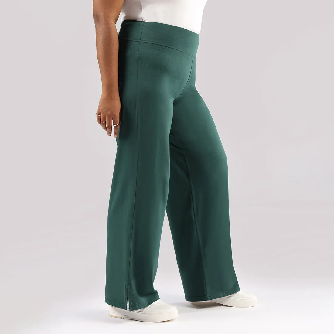 AM:PM Air Wide Trousers - Cotton Tall