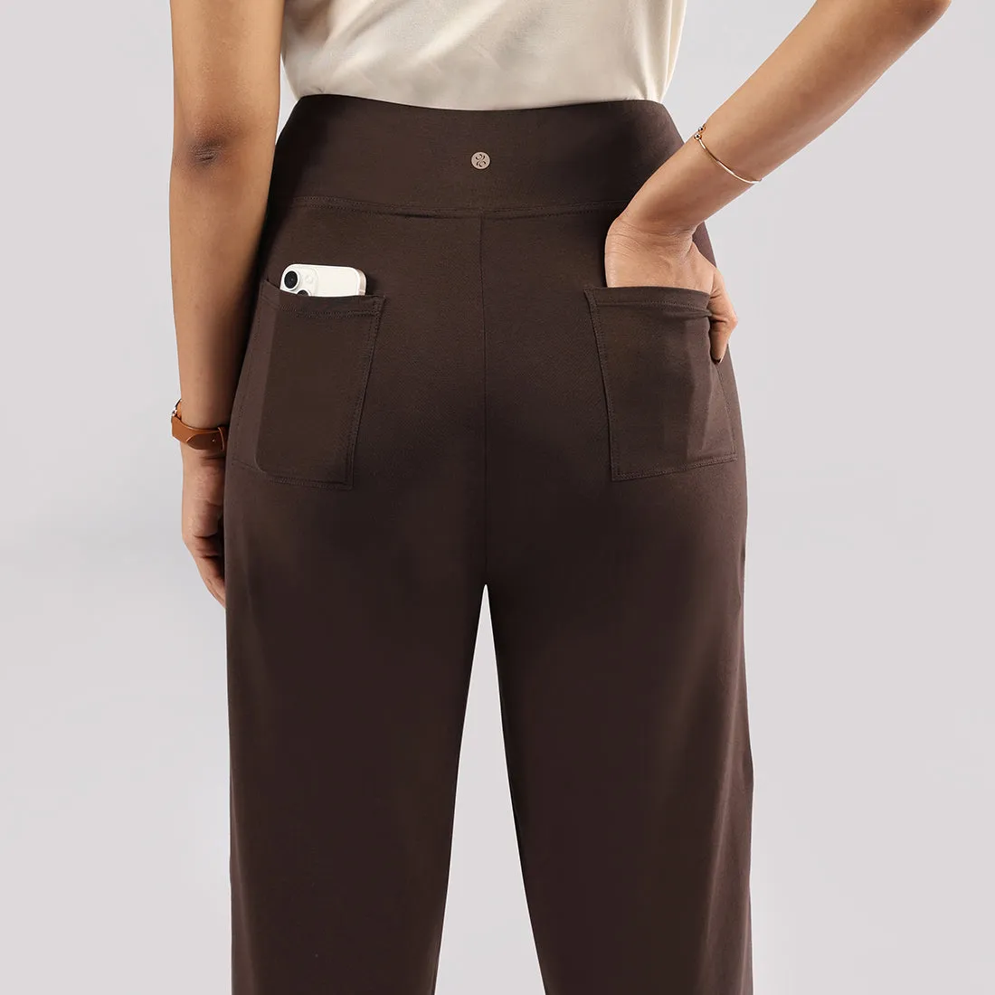 AM:PM Air Wide Trousers - Cotton Tall