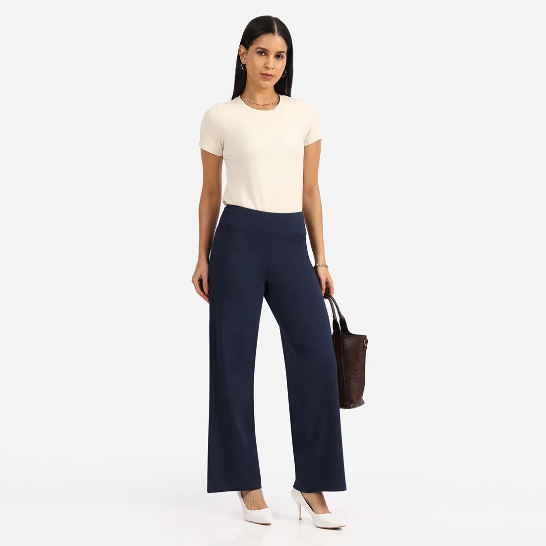 AM:PM Air Wide Trousers - Cotton Tall