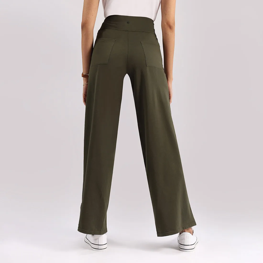 AM:PM Air Wide Trousers - Cotton Tall