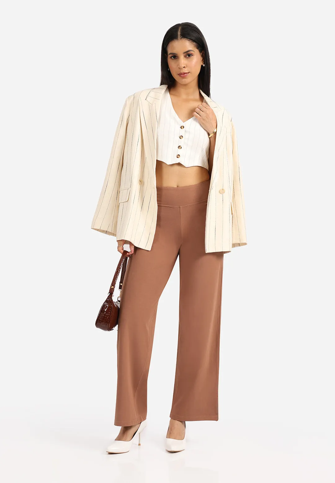 AM:PM Air Wide Trousers - Cotton Tall