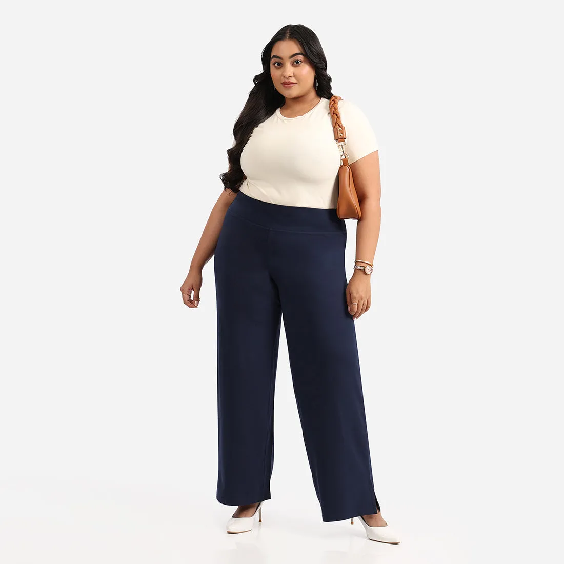 AM:PM Air Wide Trousers - Cotton Tall