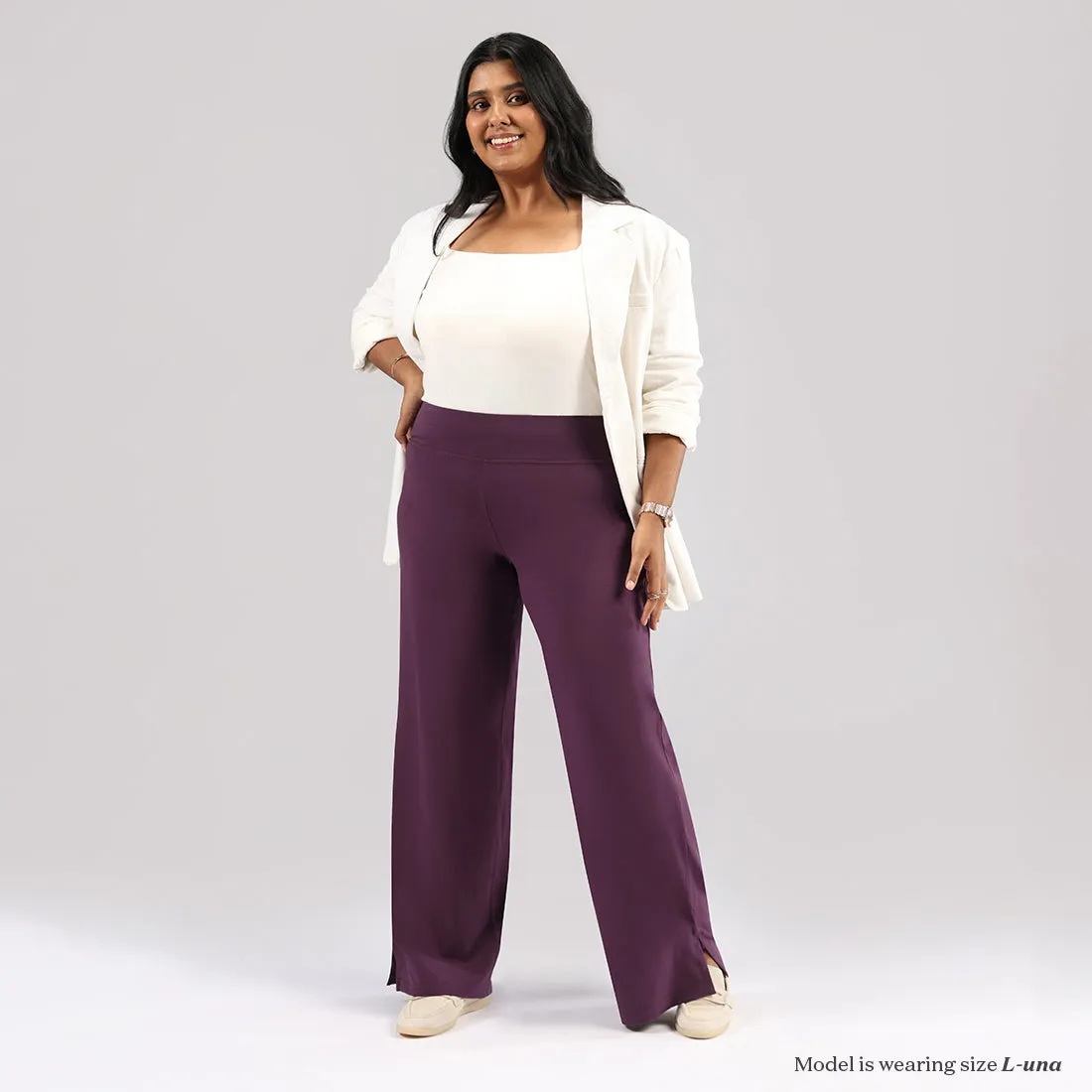 AM:PM Air Wide Trousers - Cotton Tall