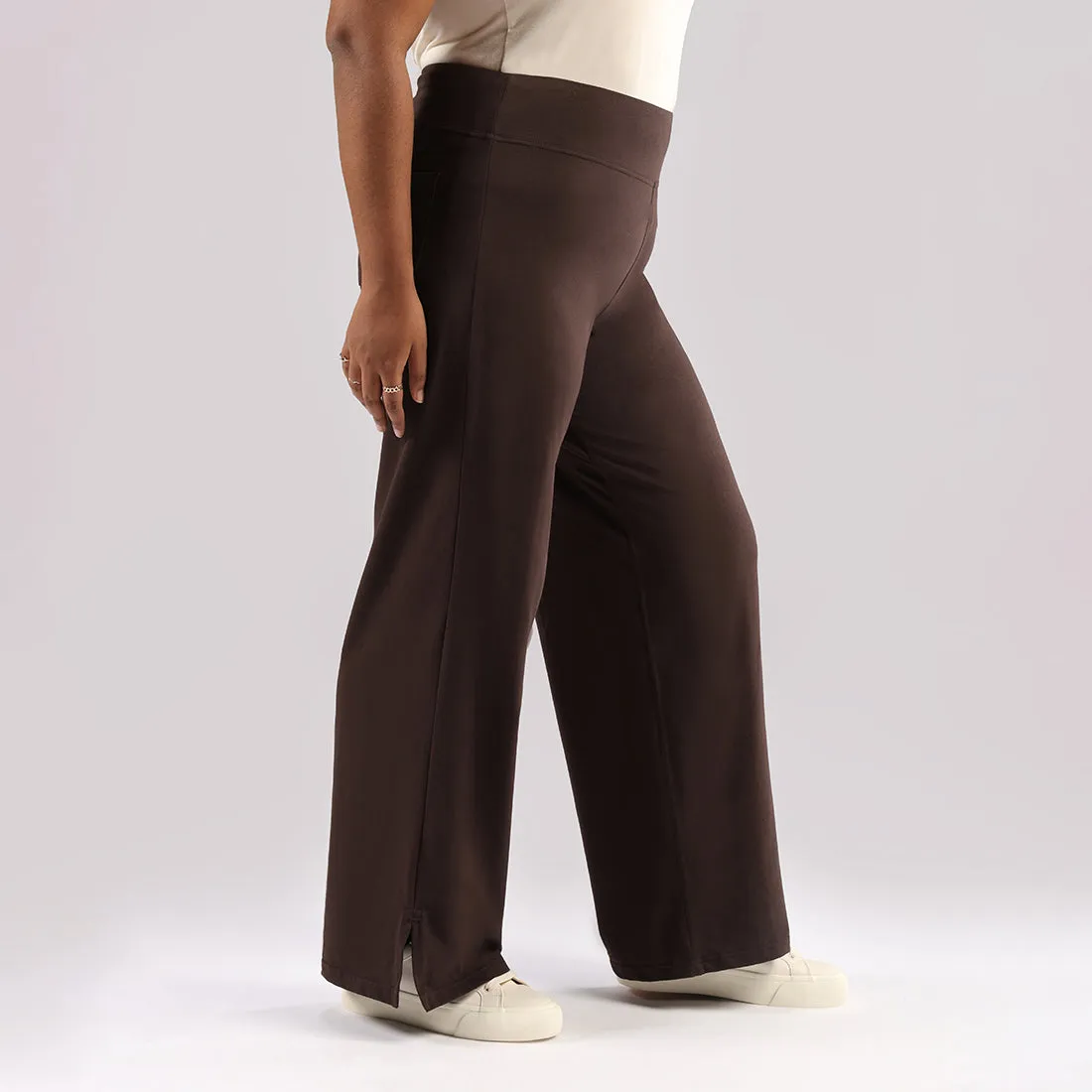 AM:PM Air Wide Trousers - Cotton Tall