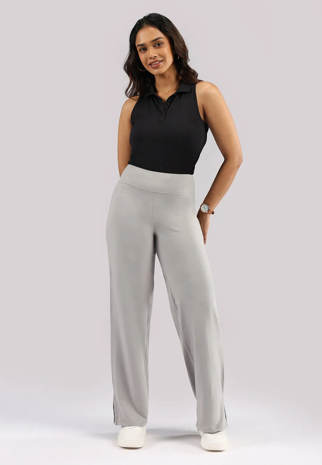 AM:PM Air Wide Trousers - Cotton Tall