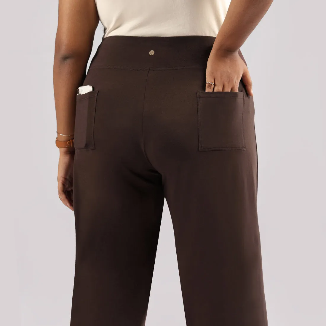 AM:PM Air Wide Trousers - Cotton Tall