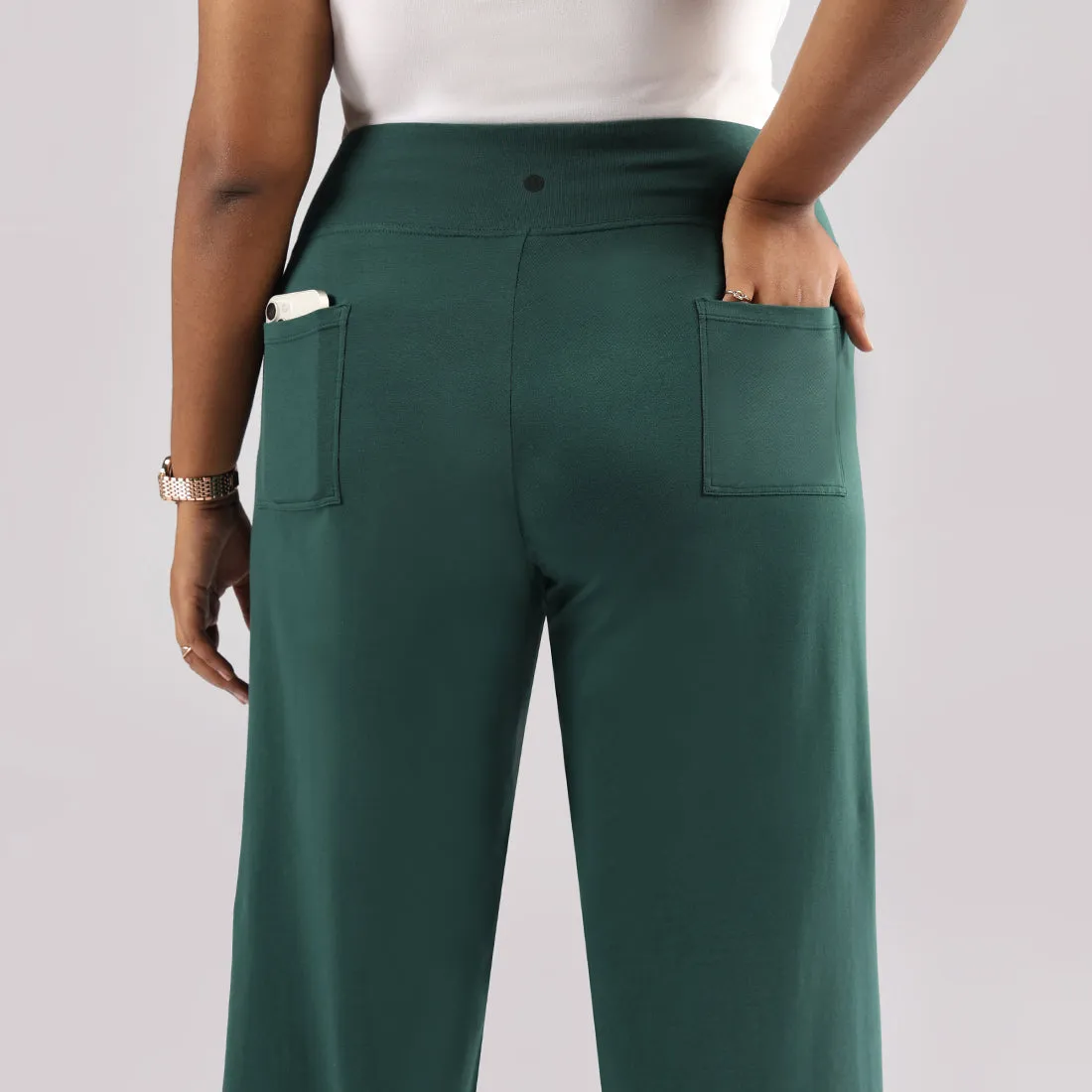 AM:PM Air Wide Trousers - Cotton Tall
