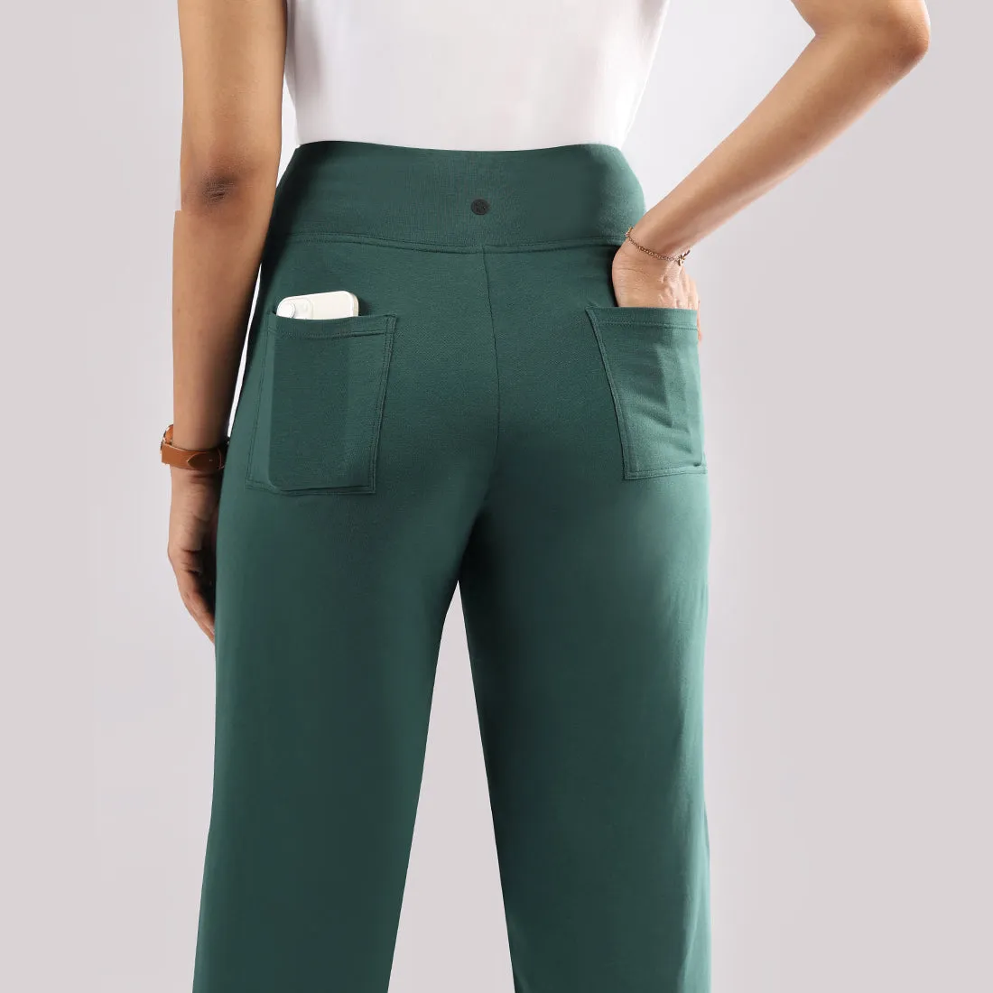 AM:PM Air Wide Trousers - Cotton Tall