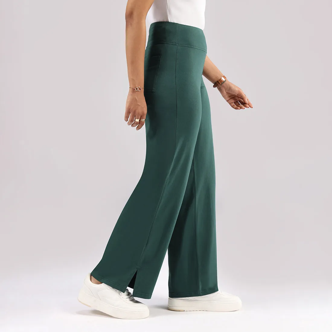 AM:PM Air Wide Trousers - Cotton Tall