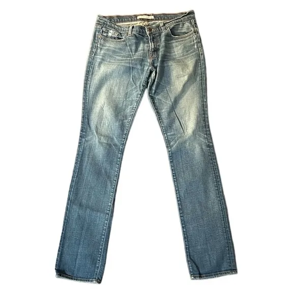 ANTHROPOLOGIE J Brand Denim Pencil Leg Mid Rise Jeans Size 31