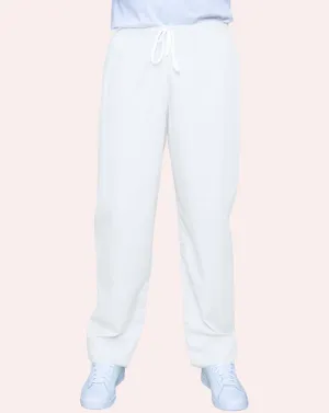 Aria Unisex Lightweight Scrub Trousers - White