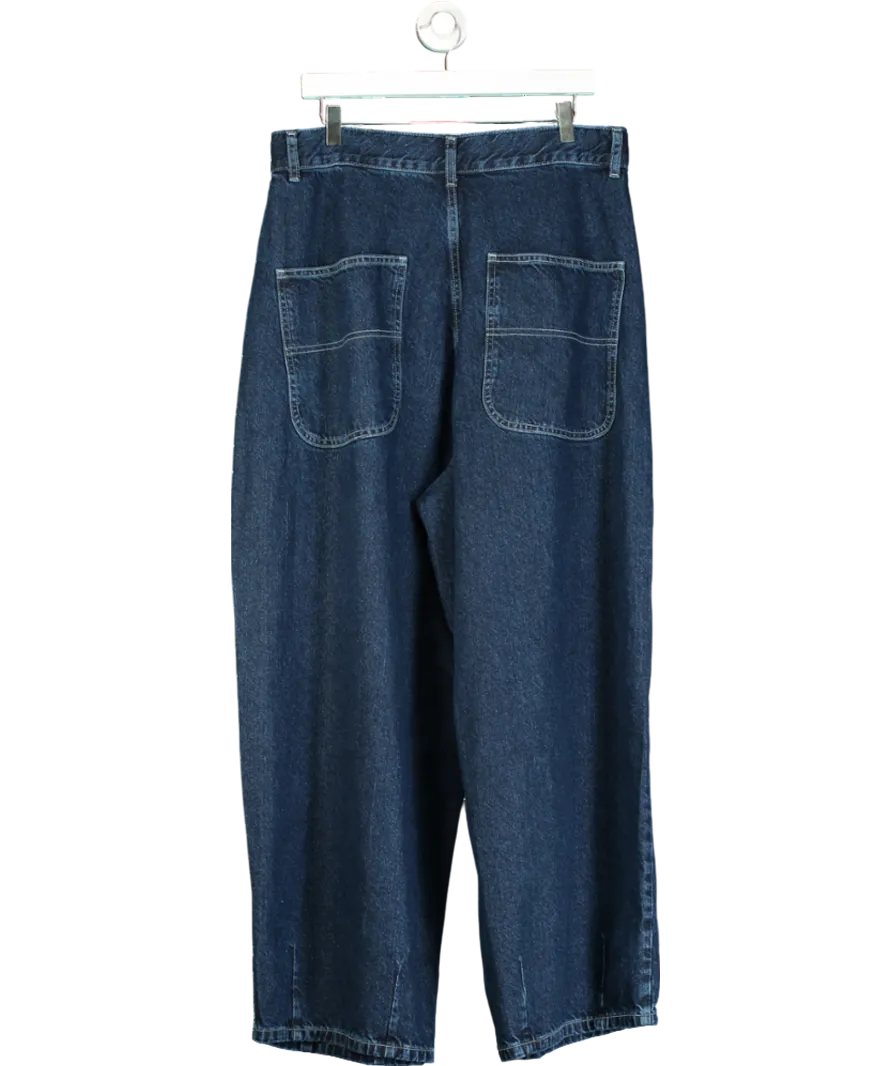 ASOS Blue Extreme Wide-leg Jeans W36
