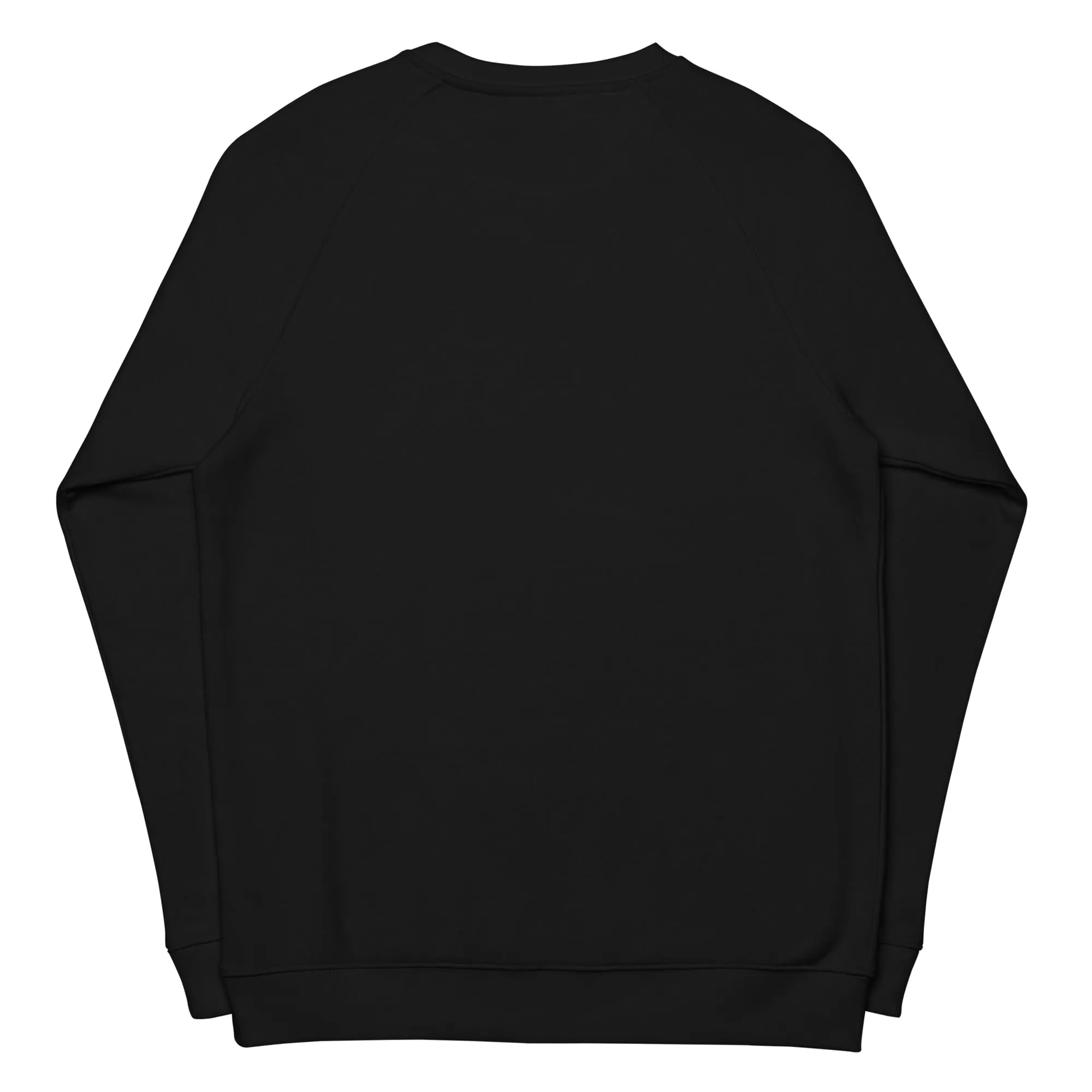 Asshole Unisex organic raglan sweatshirt