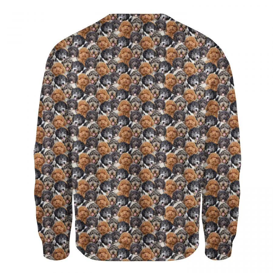 Aussiedoodle - Full Face - Premium Sweatshirt