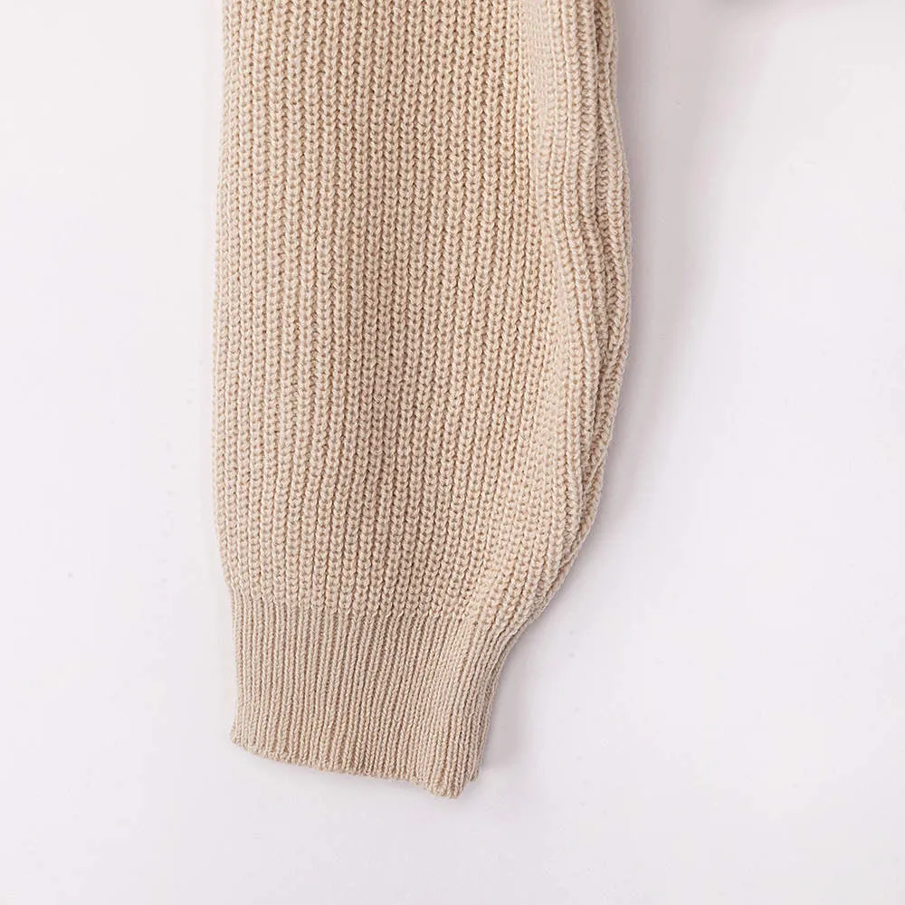 Autumn and Winter New Sweater Women's Three-color Cross Long-sleeved Umbilical Sexy Knit Top